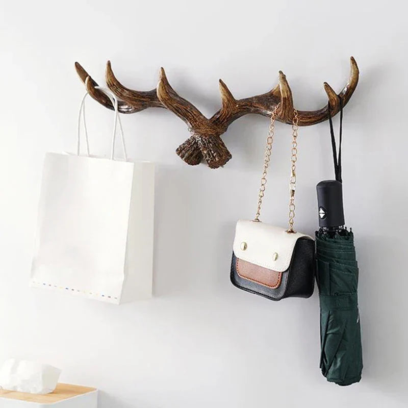 DEER WALL MOUNT RACK