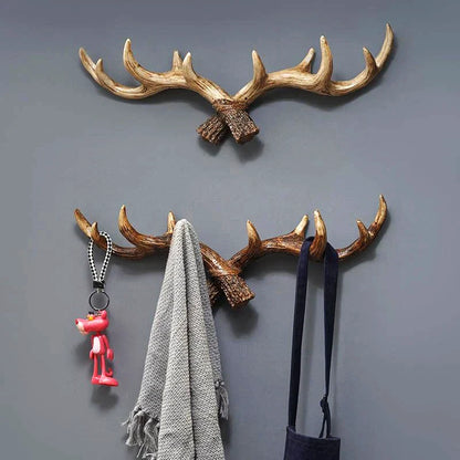 DEER WALL MOUNT RACK