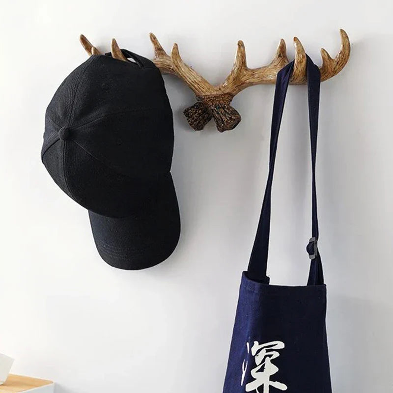 DEER WALL MOUNT RACK