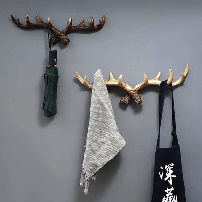 DEER WALL MOUNT RACK