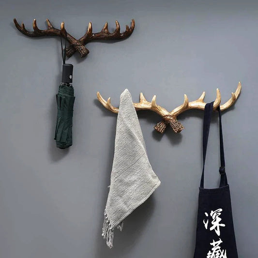 DEER WALL MOUNT RACK