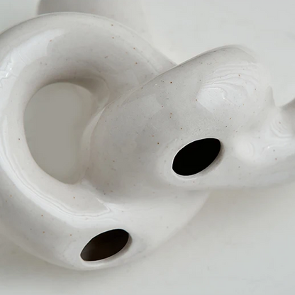 CERAMIC CANDLE HOLDERS