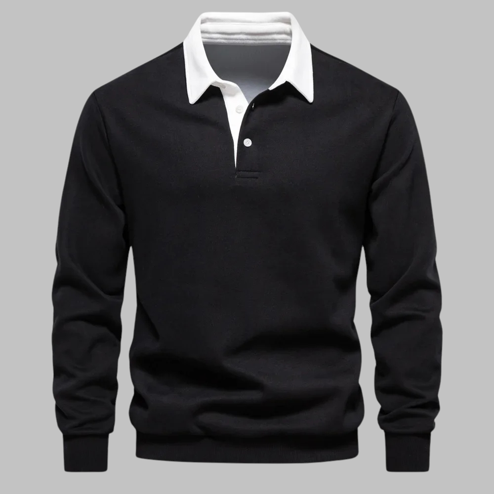 POLO COLLAR SWEATER
