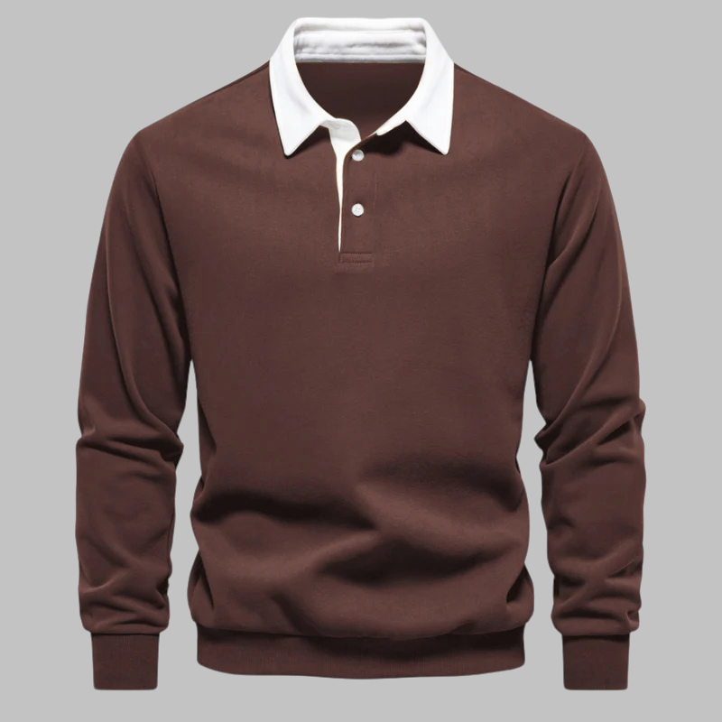 POLO COLLAR SWEATER
