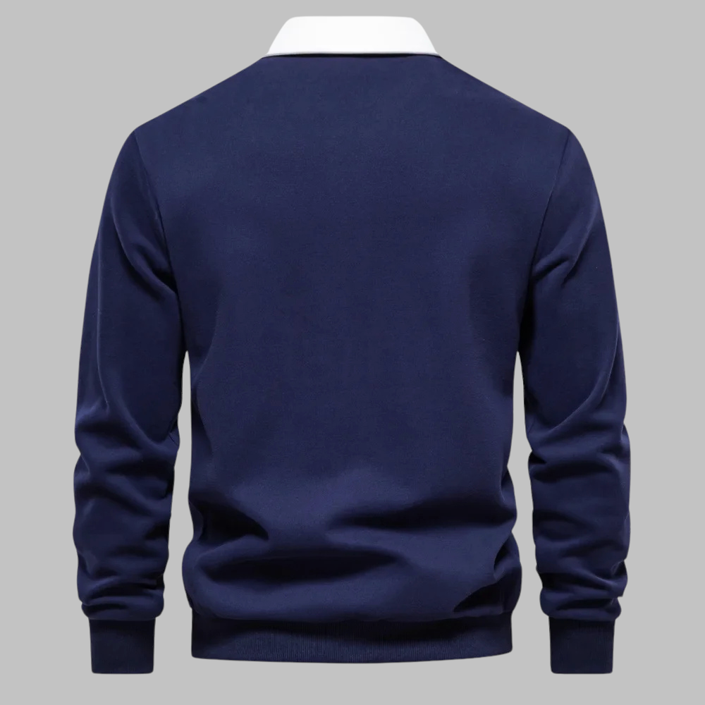 POLO COLLAR SWEATER