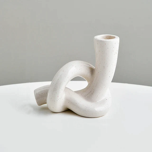 CERAMIC CANDLE HOLDERS