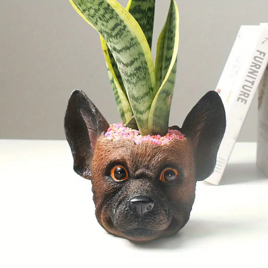 PUPPY PLANT POT