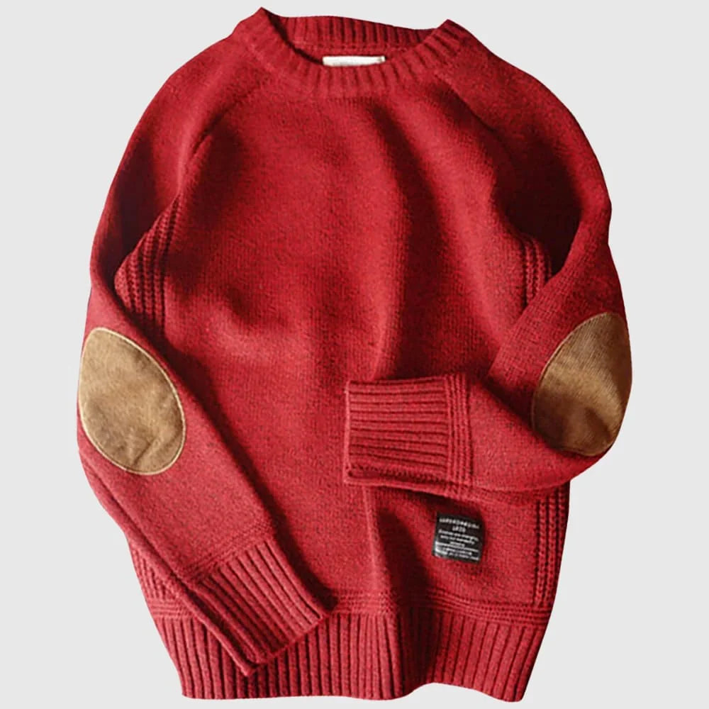 WOOL RIBBED SWEATER