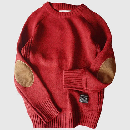 WOOL RIBBED SWEATER