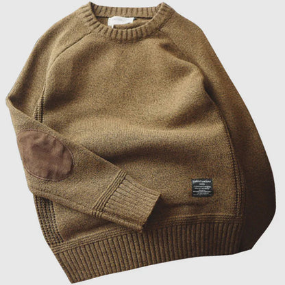 WOOL RIBBED SWEATER