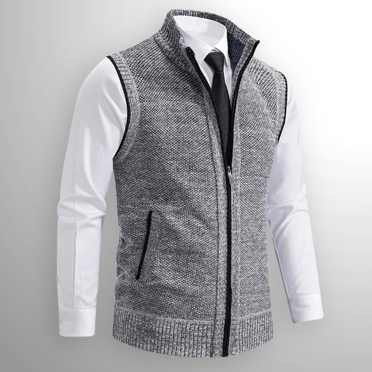 FULL-ZIPP SWEATERVEST